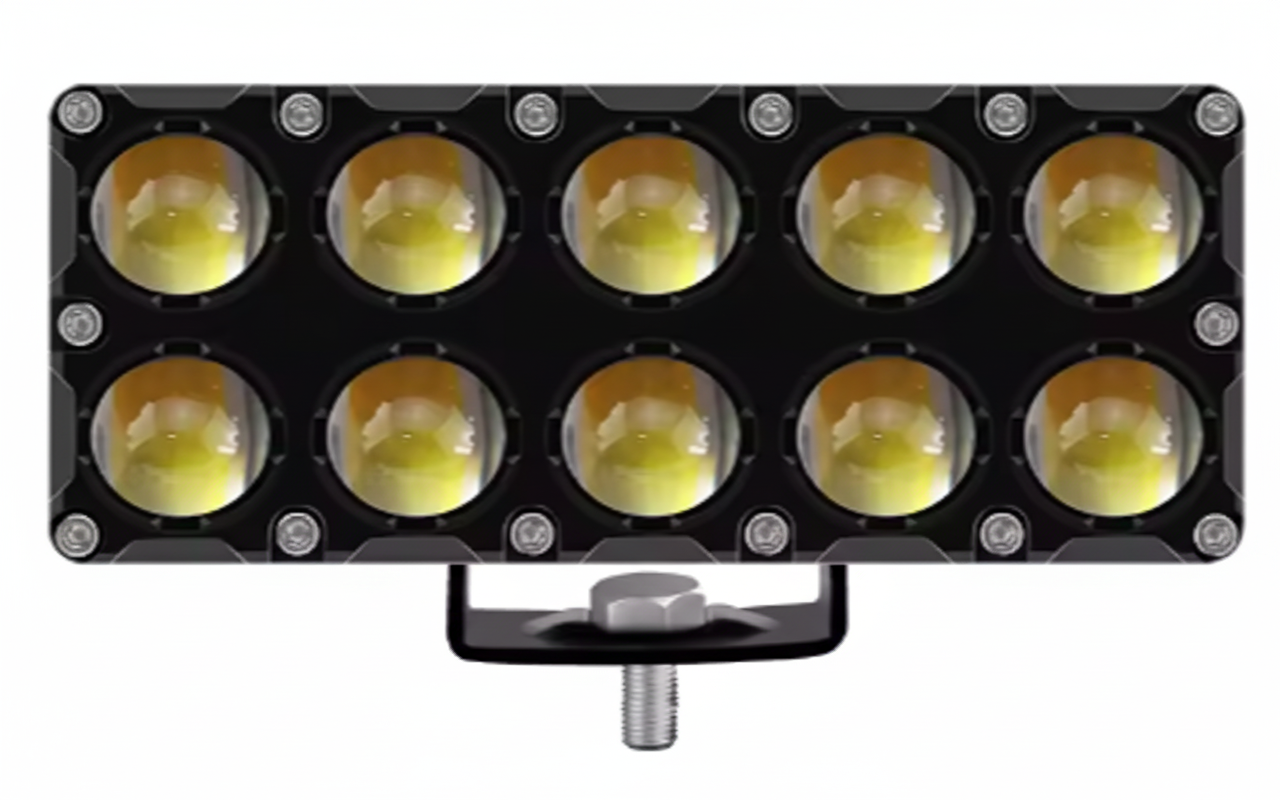 alogeno led 10 lupas dual color