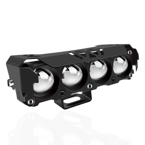 alogeno led de 4 lupas dual color