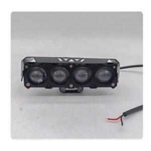 alogeno led de 4 lupas dual color