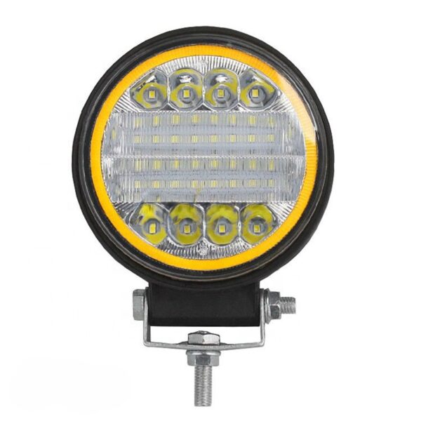 luz de retro redondo con ambar