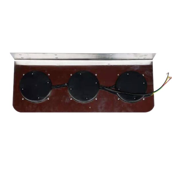 stop led cromado 3 cuerpos