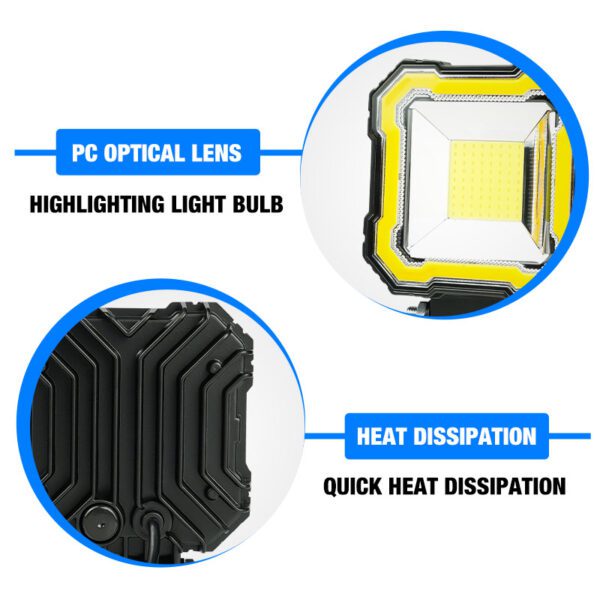 luz led de retro con luz ambar