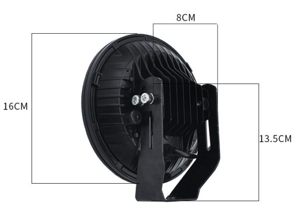 alogeno led con luz ambar 1 lupa y expansivo