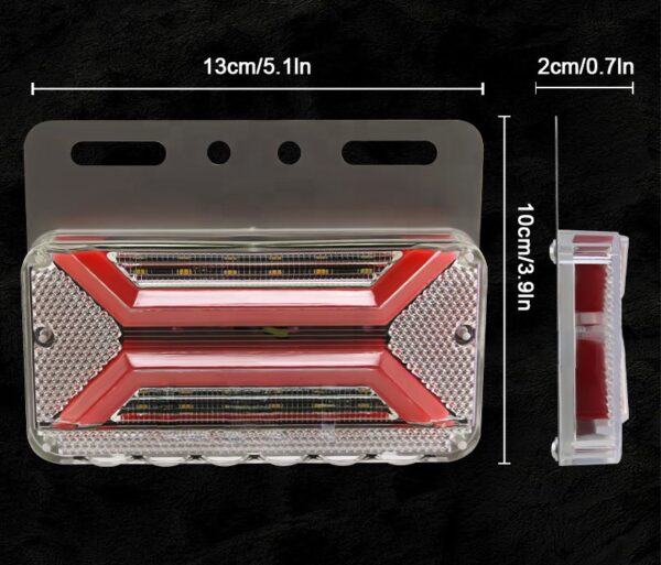 lateral para camion media luz piso guiÑador