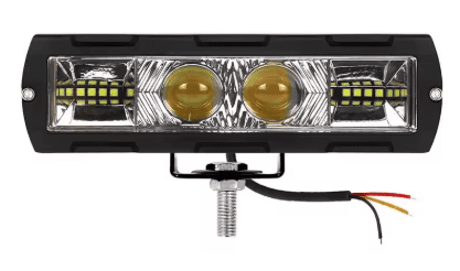 alogeno led con expansivo dual color 2 lupas