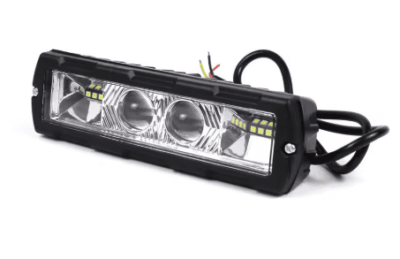 alogeno led con expansivo dual color 2 lupas