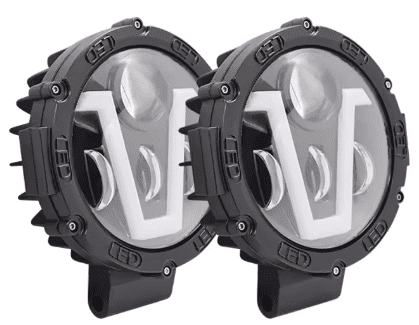 alogeno led con luz ambar 1 lupa y expansivo